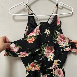 Lush XS halter maxi dress